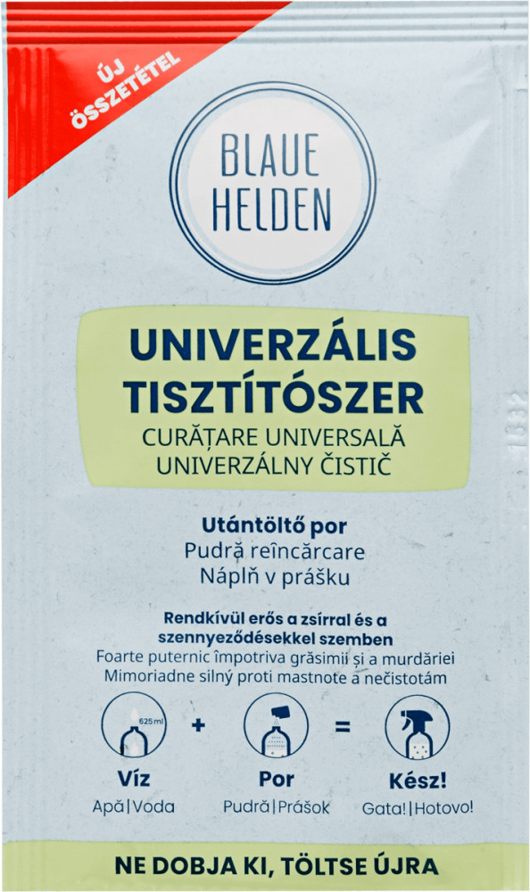 Blaue Helden általános tisztítószer utántöltő 20 g akciós termékkép 1