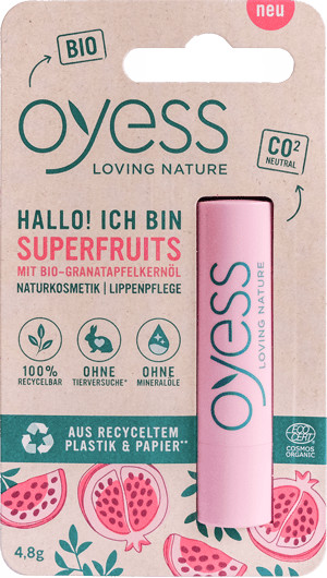Oyess BIO - szupergyümölcsös ajakápoló akciós termékkép 1