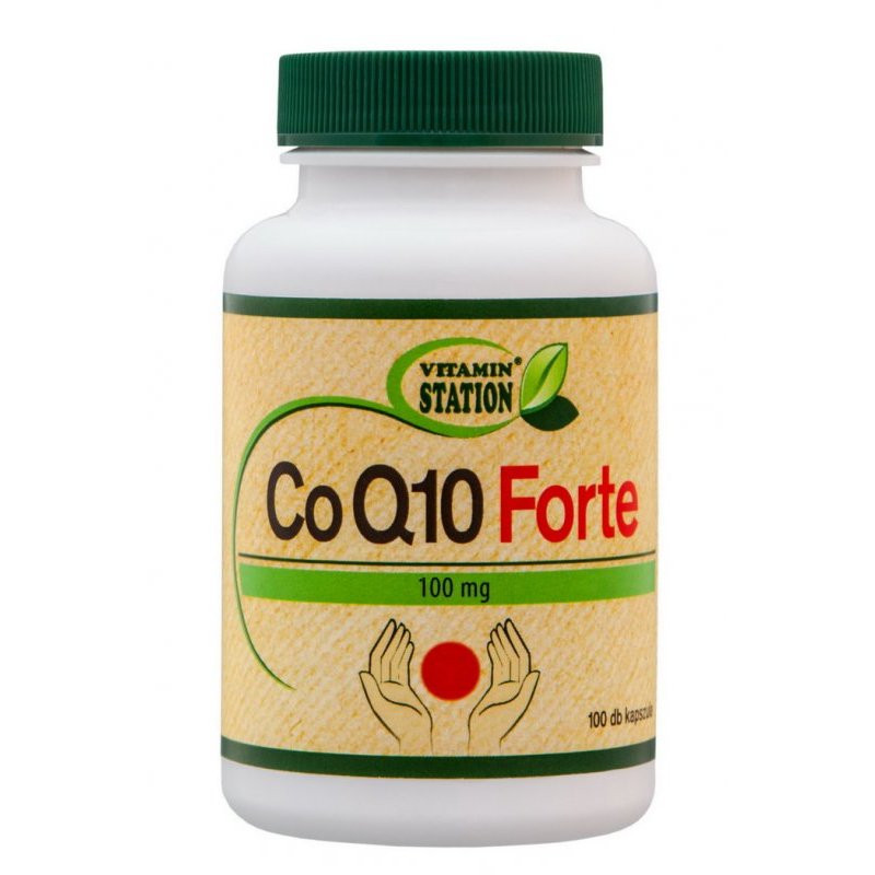 Vitamin Station coq10 forte kapszula 100mg 100 db