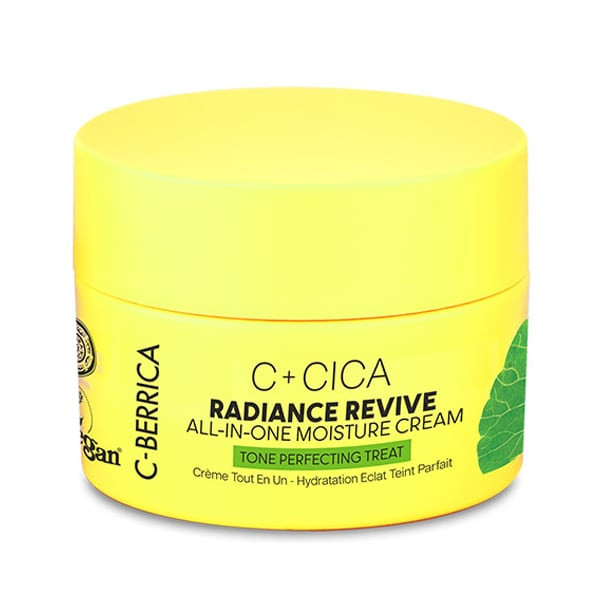 Natura Siberica C-Berrica C + CICA Ragyogásfokozó, hidratáló arckrém centellával és homoktövissel SPF20