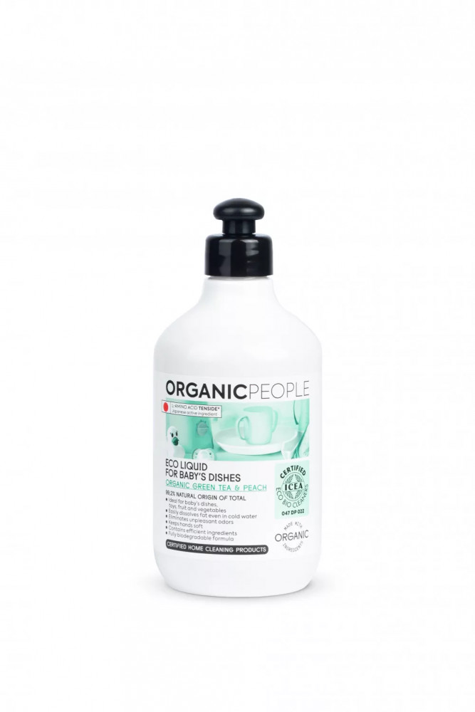 ORGANIC PEOPLE MOSOGATÓSZER BABAEDÉNYEKHEZ BIO ZÖLD TEÁVAL ÉS BARACKKAL 500 ML