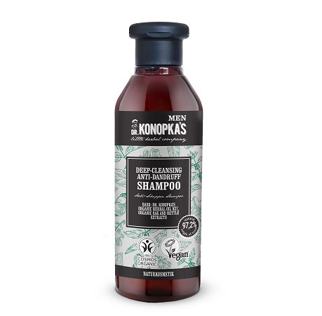 Dr.Konopka's MEN Mélytisztító korpásodás elleni sampon 280 ml