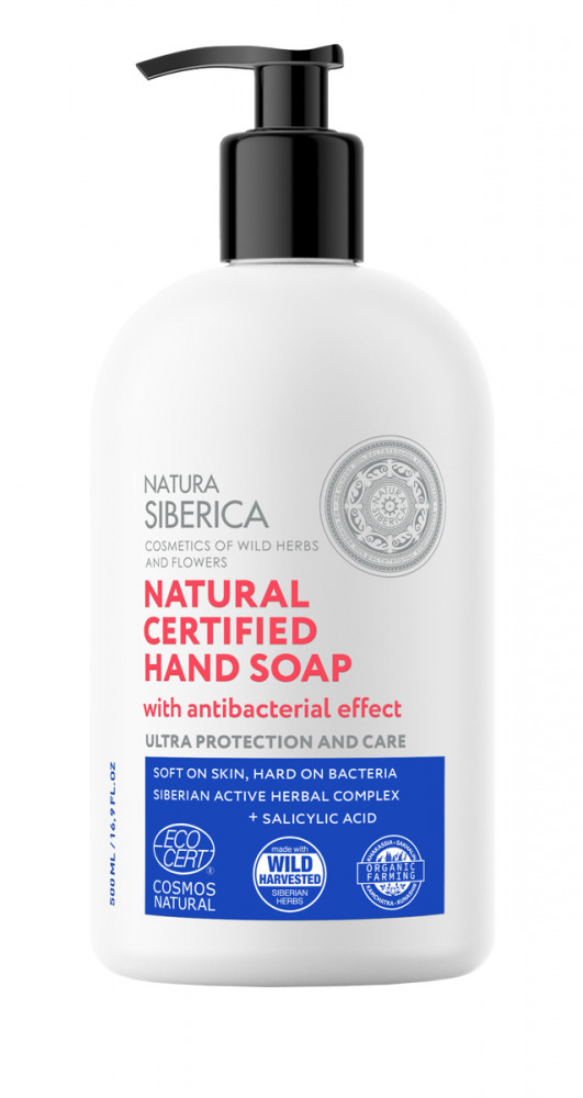 Natura Siberica ultra protection kézmosó szappan 500 ml