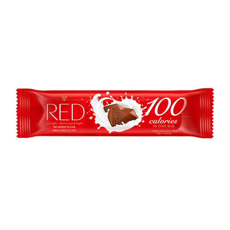Gm Red Delight Csökkentett Energiatartalmú Tejcsokoládé Hcn 26G akciós termékkép 1