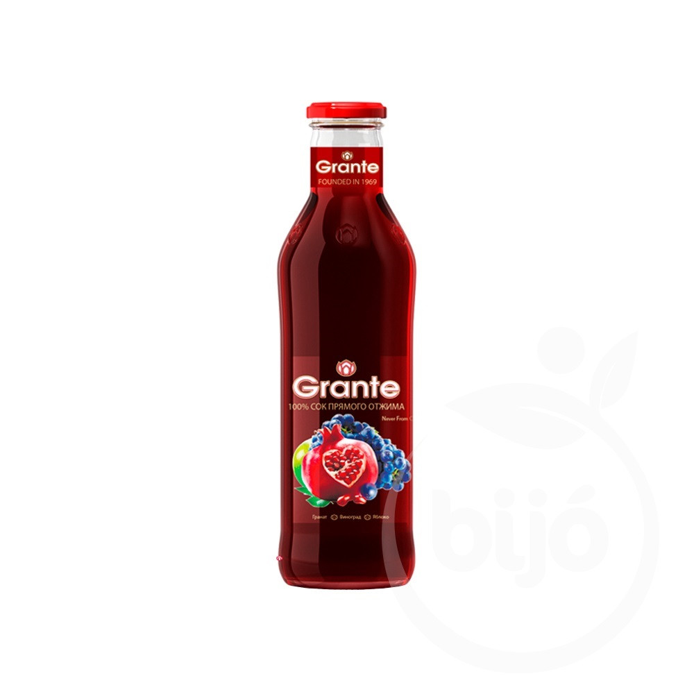 Grante 100%-os gránátalma szölő juice 750 ml