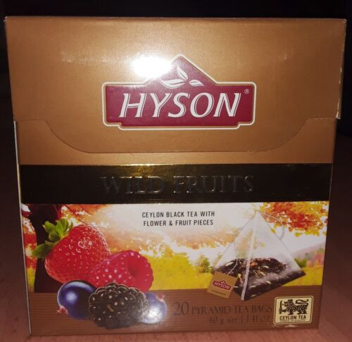 Hyson erdei gyümölcsös fekete tea 20x2g 40 g