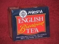 Mlesna english breakfast tea 50x2g 100 g
