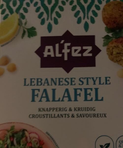 Alfez libanoni stílusú falafel 150 g
