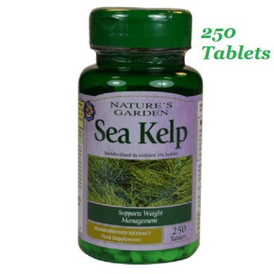 Natures Garden kelp moszat tabletta 250 db akciós termékkép 1
