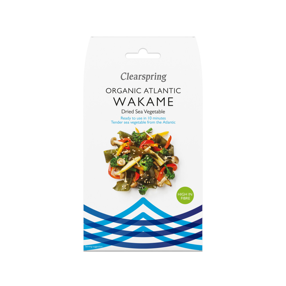 Clearspring bio wakame alga 25 g akciós termékkép 1