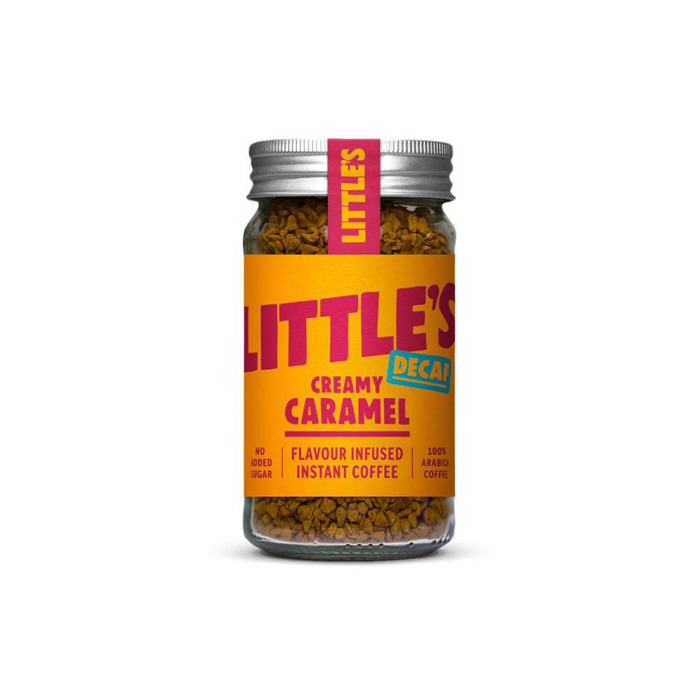 Littles instant koffeinmentes kávé caramel 50 g akciós termékkép 1