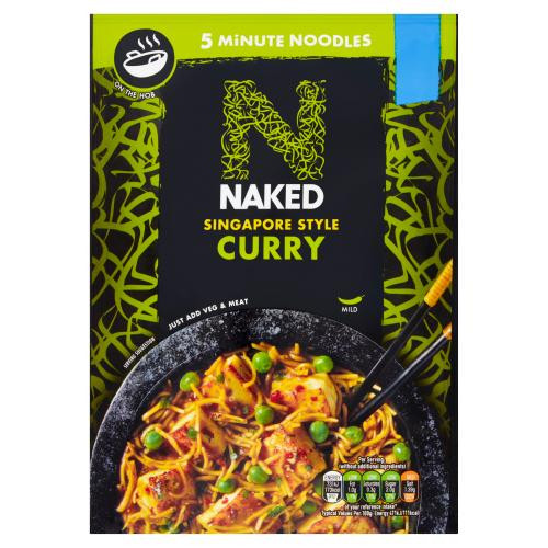 Naked 5 perces wok tészta szingapúri curry 100 g