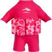 Konfidence Floatsuits™ gyermek úszóruha PINK HIBISCUS Rugalmas lycra anyagú úszóruha 8 kivehető úszószivaccsal akciós termékkép 1