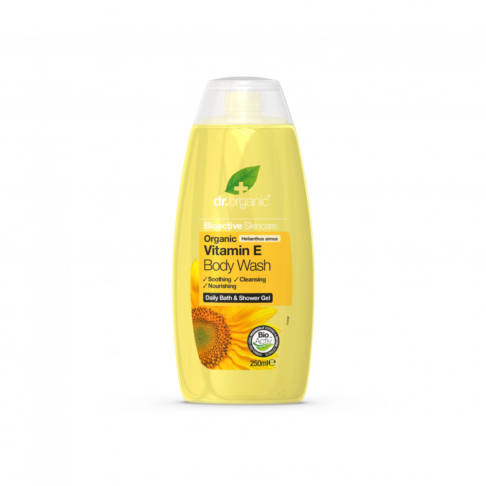 dr.Organic Tusfürdő természetes E-vitaminnal 250 ml akciós termékkép 1