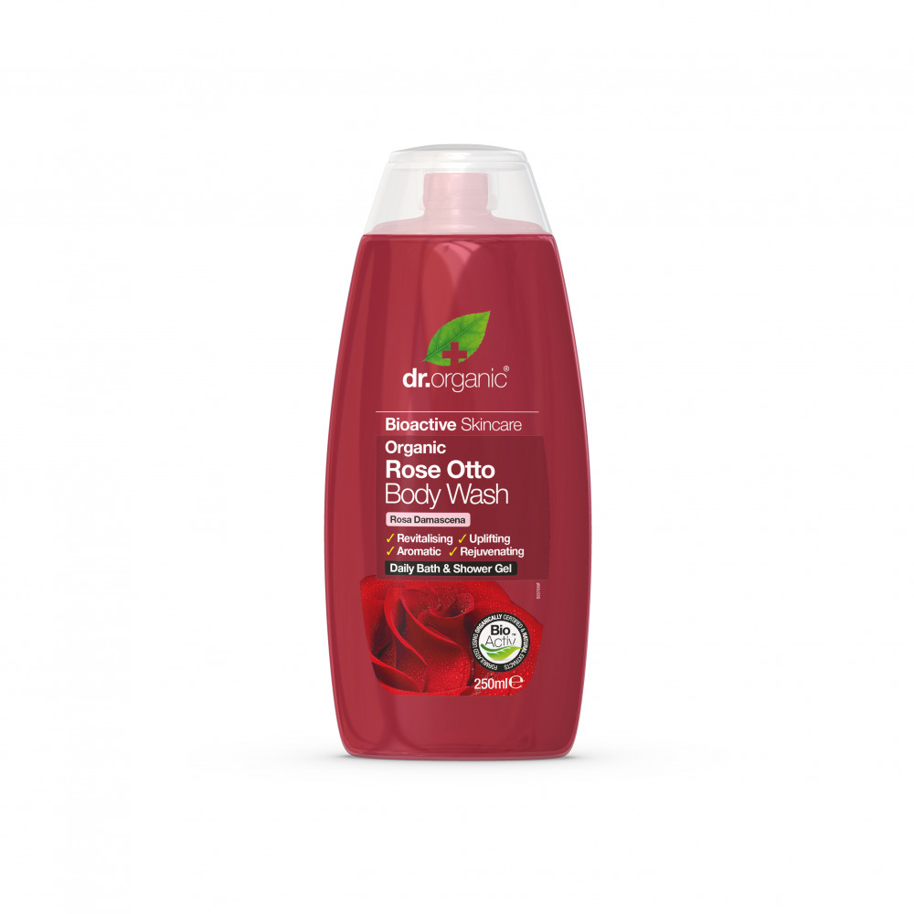 Dr.organic bio rózsa tusfürdő 250 ml akciós termékkép 1