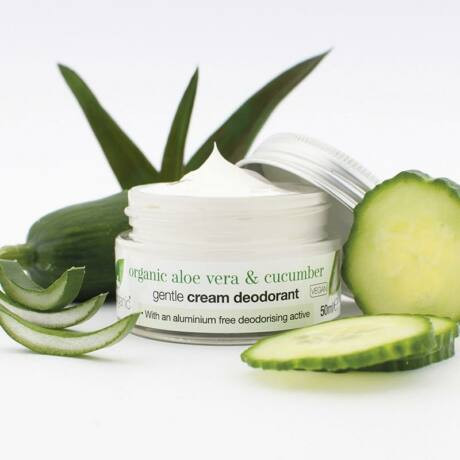 dr.Organic Krémdezodor bio aloe verával és uborkával