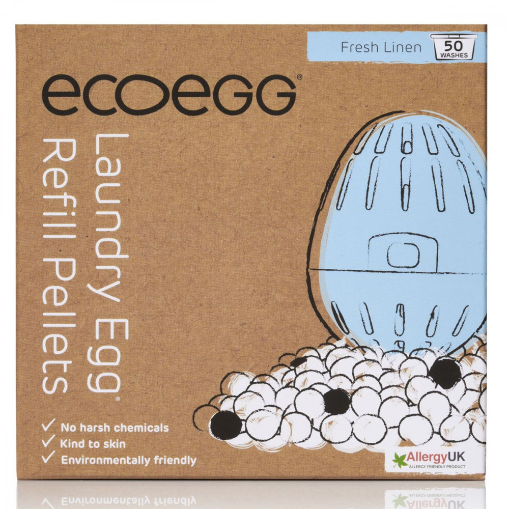 Ecoegg mosótojás utántöltő 50 friss pamut turmalin golyóval 1 db akciós termékkép 1