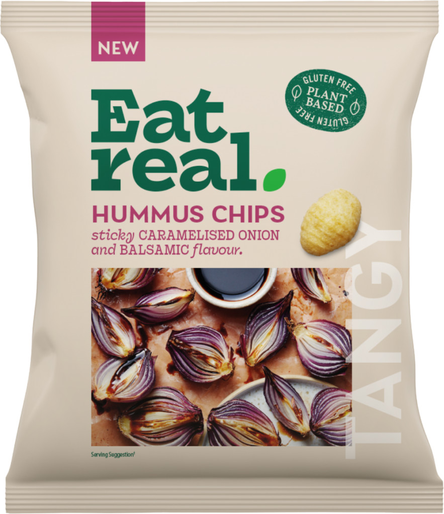 Eat Real Humus Chips Karameliz. Hagy&Balzsecet 45g