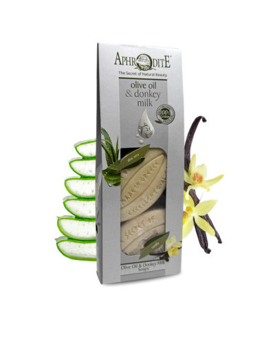 Aphrodite szappancsomag aloe+vanília 170g