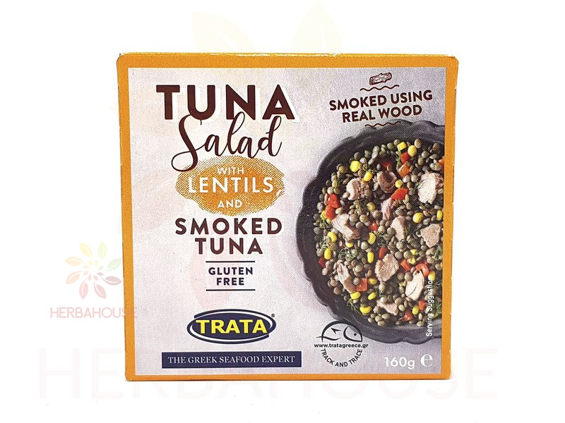 TRATA TONHAL FÜSTÖLT SALÁTA+LENCSE 160G akciós termékkép 1