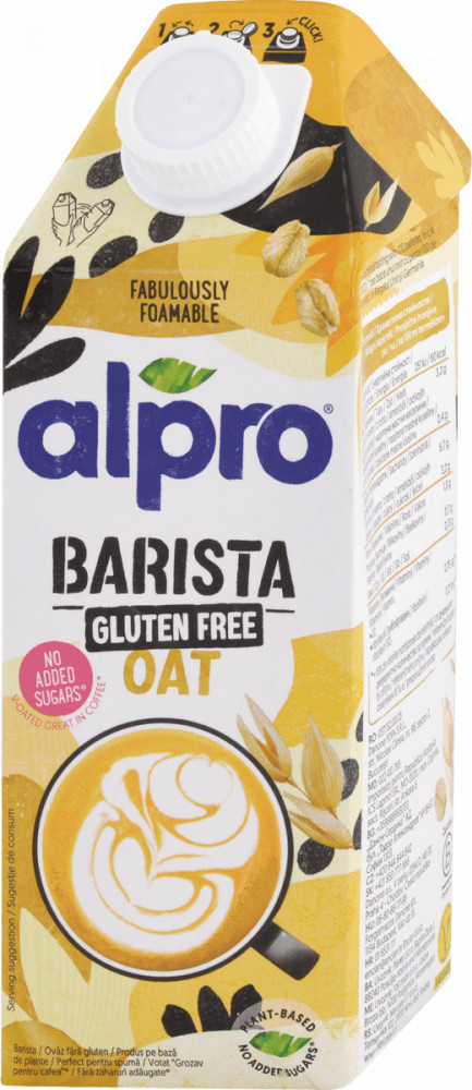 Alpro barista zabital gluténmentes 750 ml akciós termékkép 1