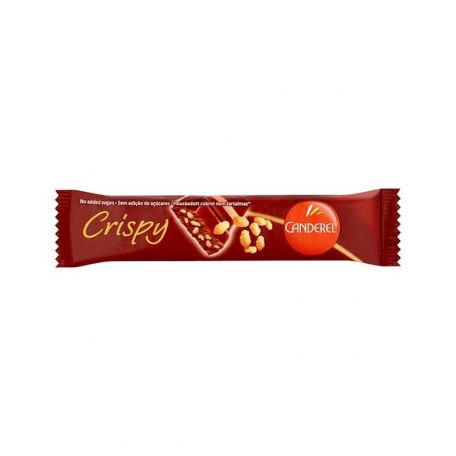 Canderel Crispy Mliečna čokoláda s chrumkavými kúskami bez cukru so sladidlami (27g)