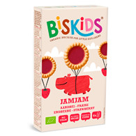 Biskids jamjam biokeksz epres töltelékkel 100 g