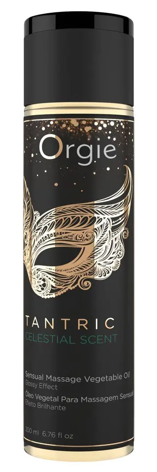 Orgie Tantric Celestial - érzéki masszázsolaj (200ml akciós termékkép 1