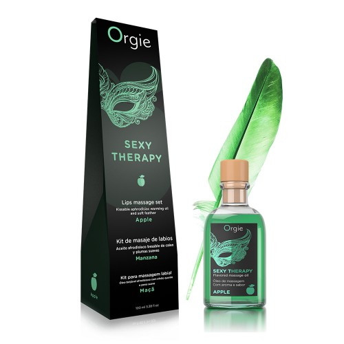 Orgie Sexy Therapy - masszázsolaj szett - alma akciós termékkép 1