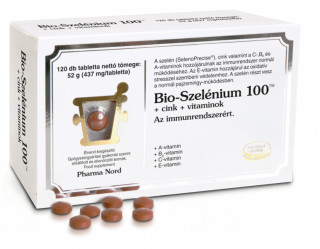 BIO-SZELÉNIUM 100+CINK+VITAMINOK 120 DB