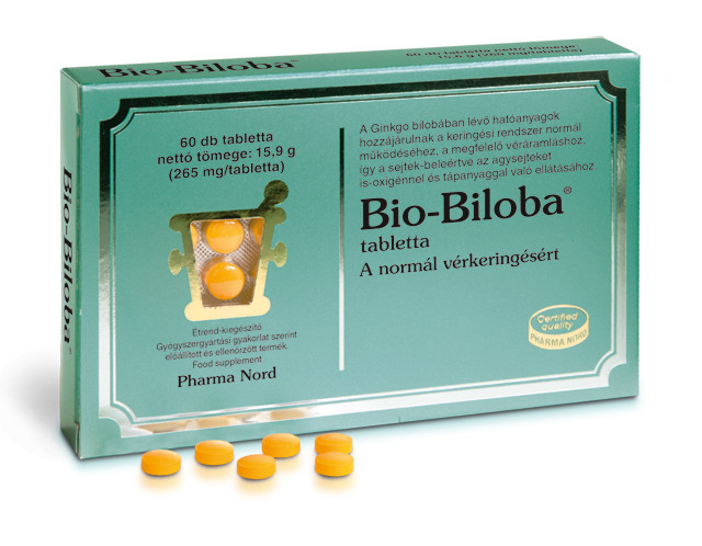 Bio-Biloba Tabletta 60 db