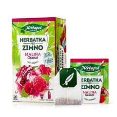 Herbapol málna gránátalma tea 1x18g 20 db akciós termékkép 1