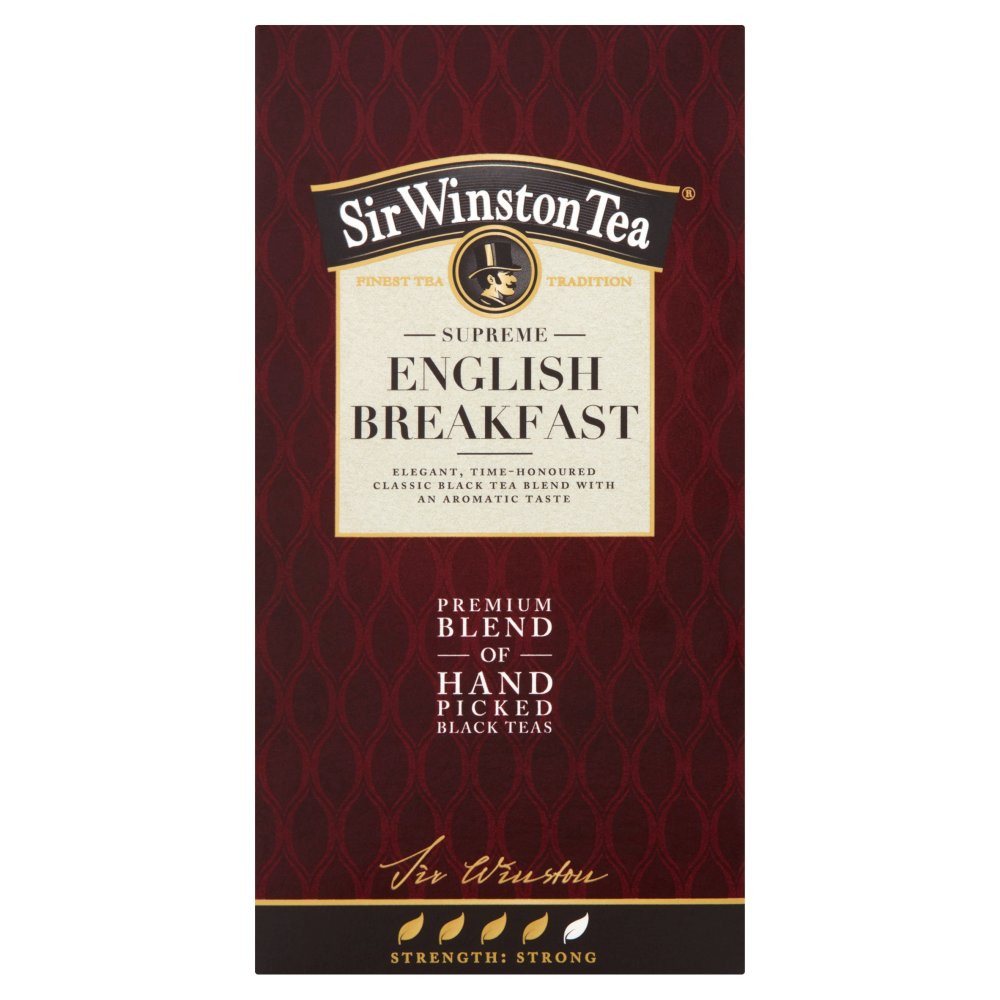 Teekanne sir winston english breakfast fekete tea 20x1,75g 35 g