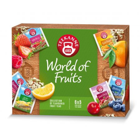 Teekanne teaválogatás world of fruits 69 g