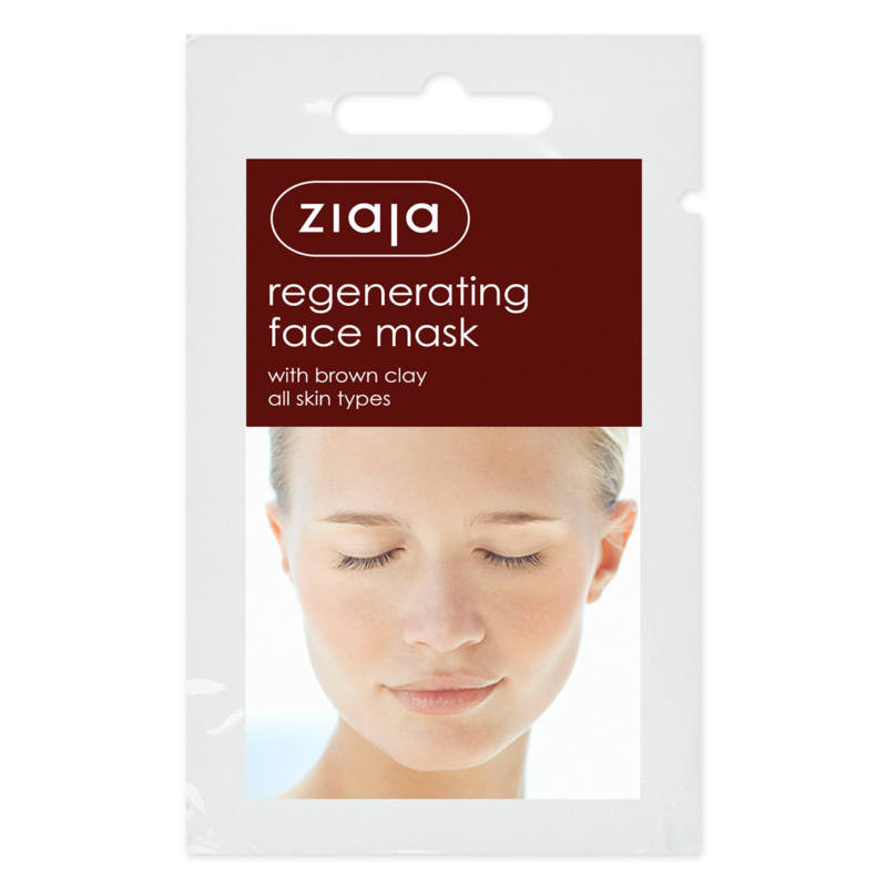 Ziaja Regeneračná pleťová maska s hnedým ílom (7ml)