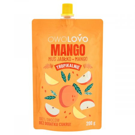 OWO TRÓP.GYÜM.PÜRÉ ALMA-MANGÓ 200G
