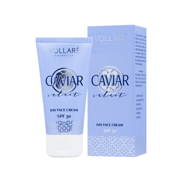 Vollaré caviar kaviáros bőrfiatalító anti-aging nappali arckrém spf30 védőfaktorral 50 ml