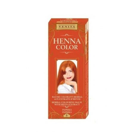 Henna Color szinező hajbalzsam nr 5 paprika vörös 75 ml