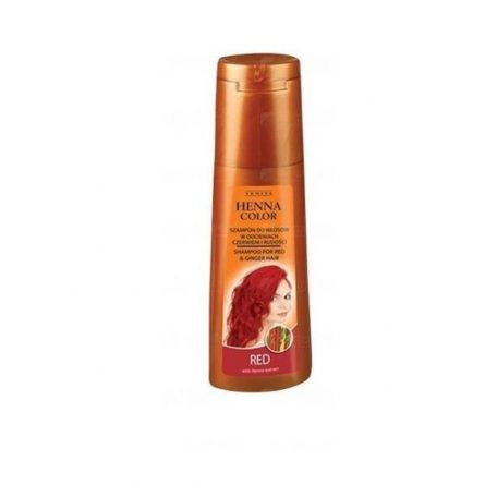 Henna Color hajsampon piros és vörös árnyalatú hajra 250 ml