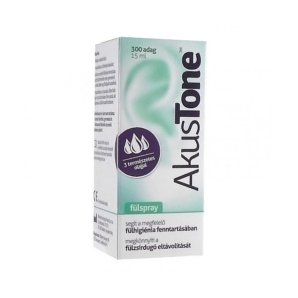 Akustone fülspray 15 ml akciós termékkép 1