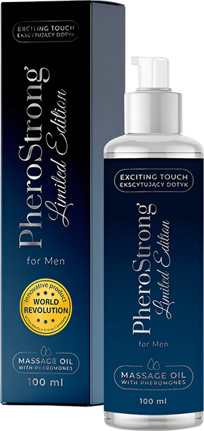 PheroStrong Limited Edition - masszázsolaj férfiaknak (100ml) akciós termékkép 1