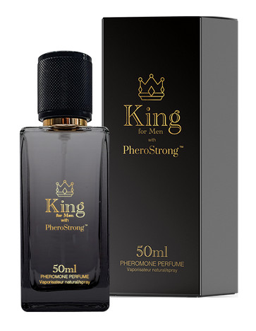PheroStrong King - feromonos parfüm férfiaknak (50ml) akciós termékkép 1
