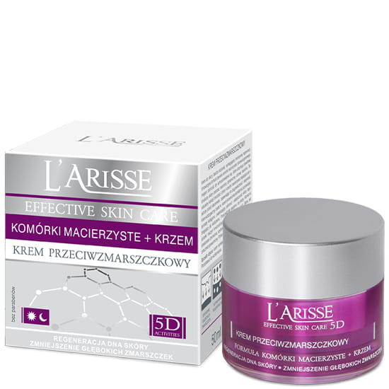 Ava larisse sejtek regenerációját és a mély ráncok csökkentését elősegítő arckrém 70+ argán őssejt és szilícium 50 ml