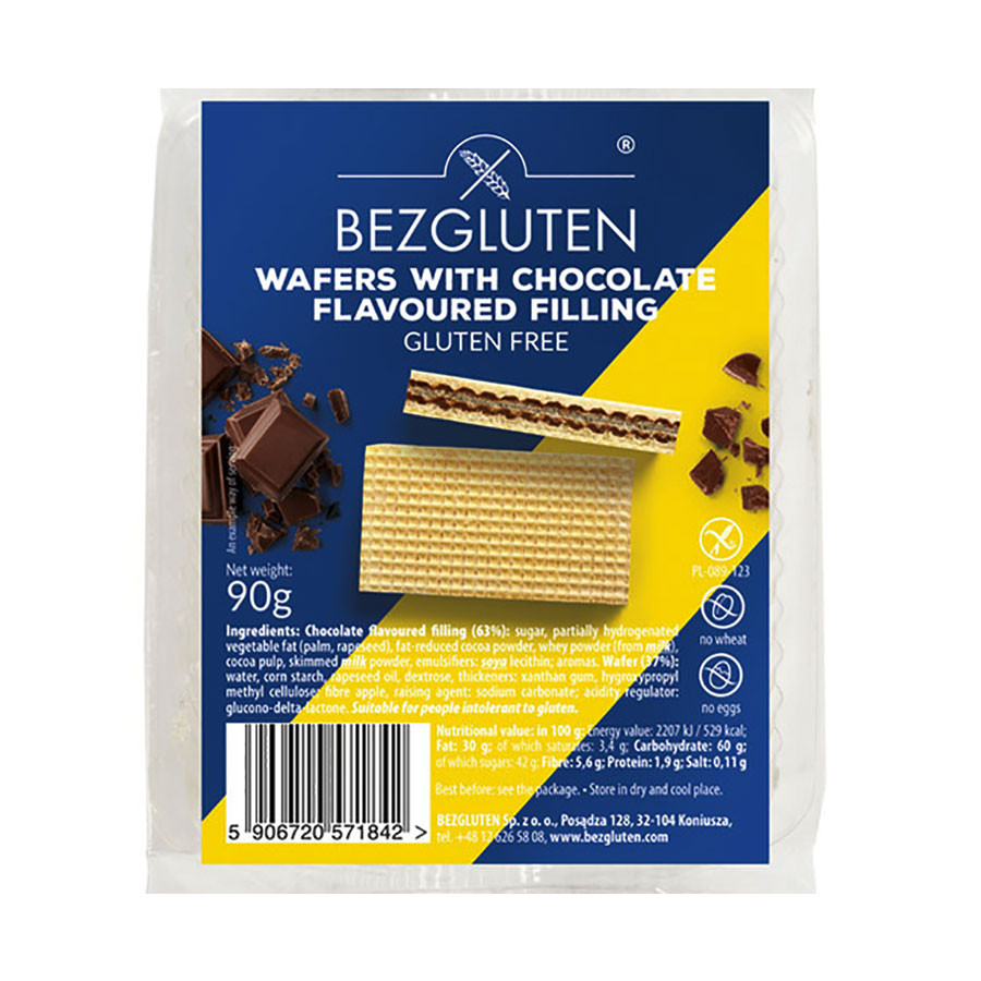 Bezgluten gluténmentes ostya csokis 95 g