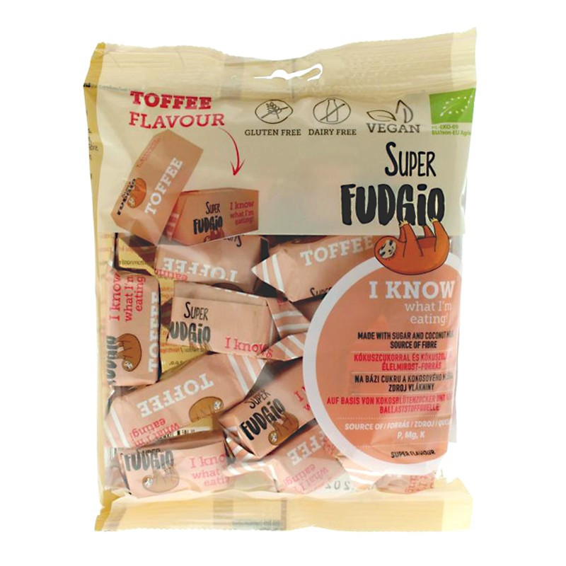 Super fudgio bio tejmentes toffee karamella 150 g
