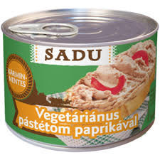 Sadu vegetáriánus pástétom paprikával 200 g