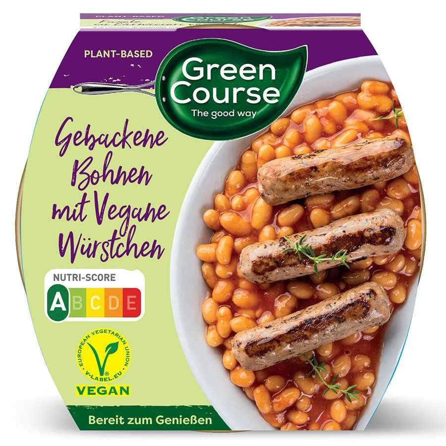 Green Course bab vegán rudacskával vegán készétel 300 g