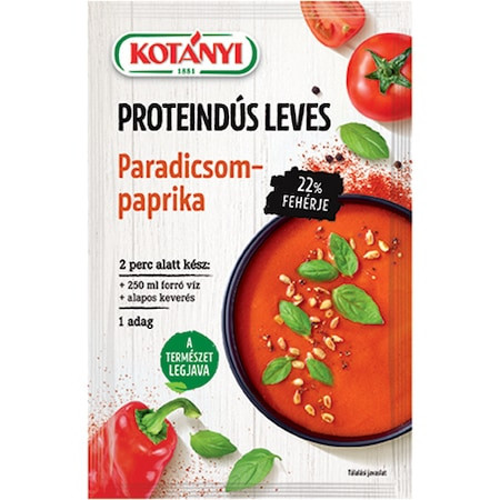 Kotányi proteindús leves paradicsom-paprika 25 g