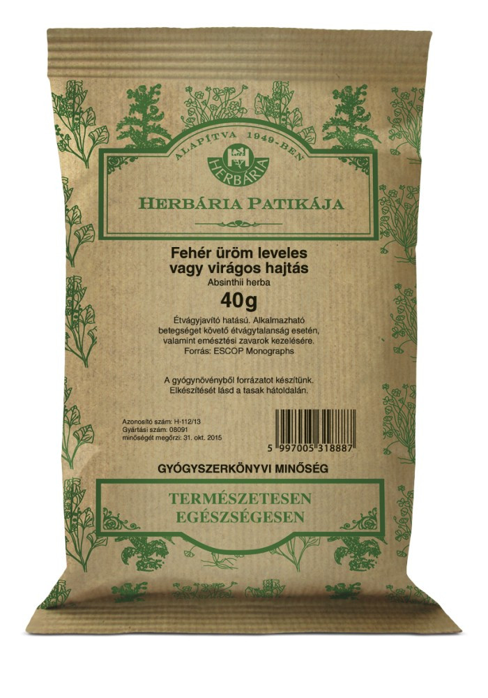 Herbária fehér ürőmfű 40 g