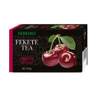 Herbária fekete tea meggy 20x1,5g 30 g akciós termékkép 1